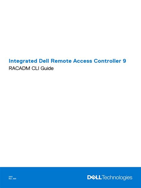 dell remote access racadm